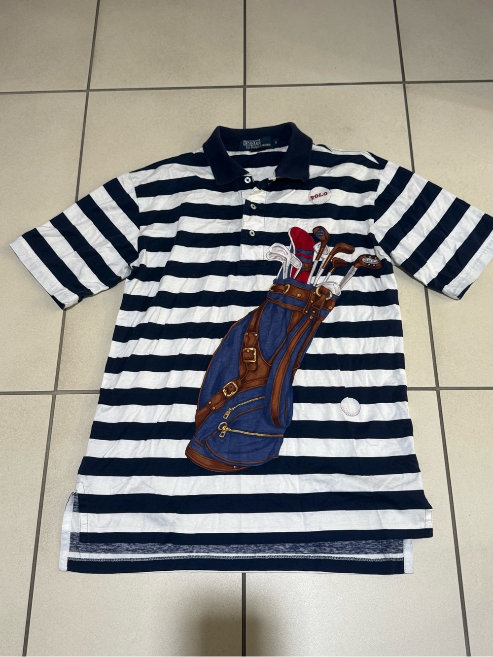 Polo ralph lauren golf bag clubs super Rare vintage hard to find